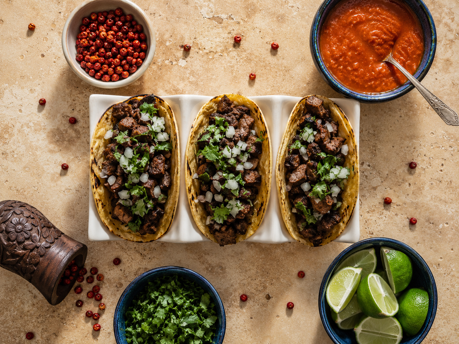 Receta tacos al chiltepin