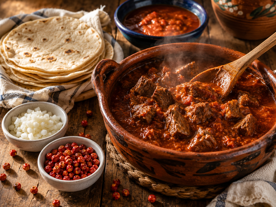 Receta carne con salsa